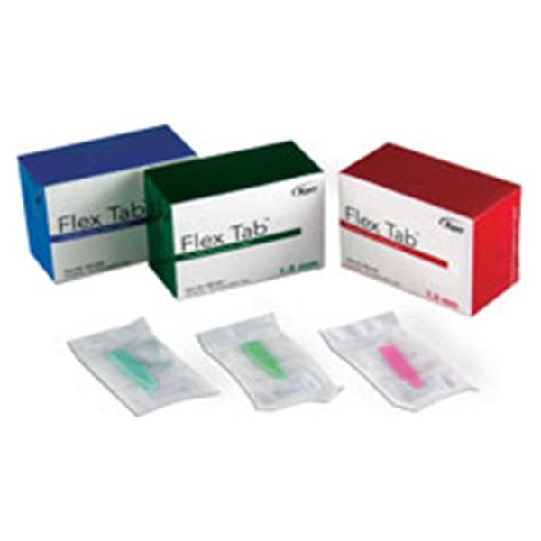 Flex Tab Clearance Tabs Flexible Thick 2 mm Individually Wrapped Blue 30/Rl